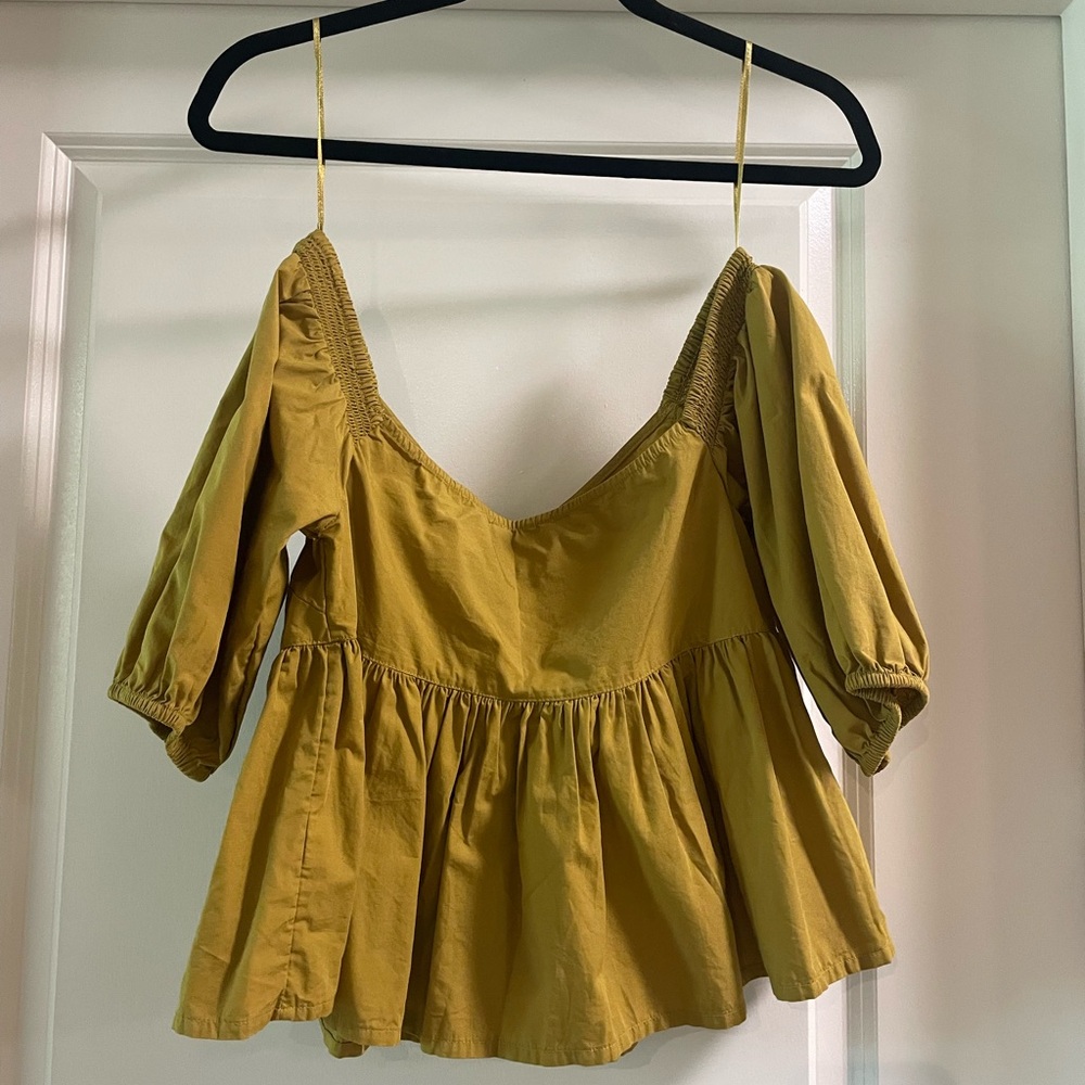 Free people crop top blouse